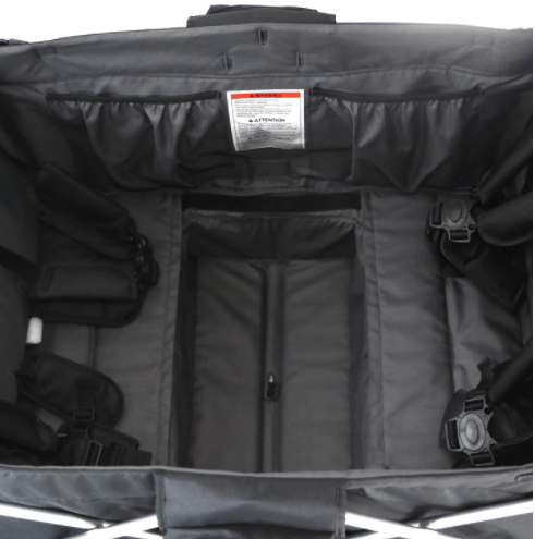 Keenz 7S+ 4 Passenger Stroller Wagon - All-Terrain Push Wagon for Kids & Toddlers | Perfect for Beach Trips, Park Outings & Family Adventures