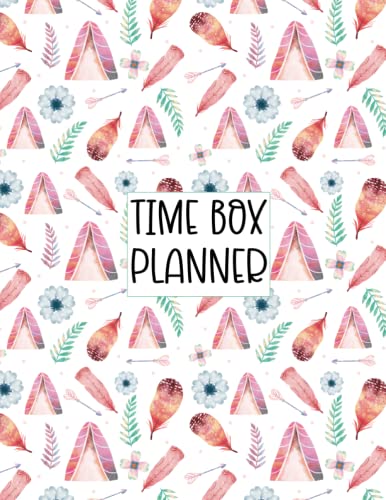 Timebox Planner - Daily & Hourly Productivity Planner for Effective Time Management | Perfect for Work, Study, and Personal Goal Tracking