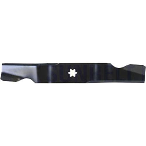 (2 Pack) Premium Medium Lift Notched Replacement XHT Lawn Mower Blades - Fits Oregon 198-086 | 17.9