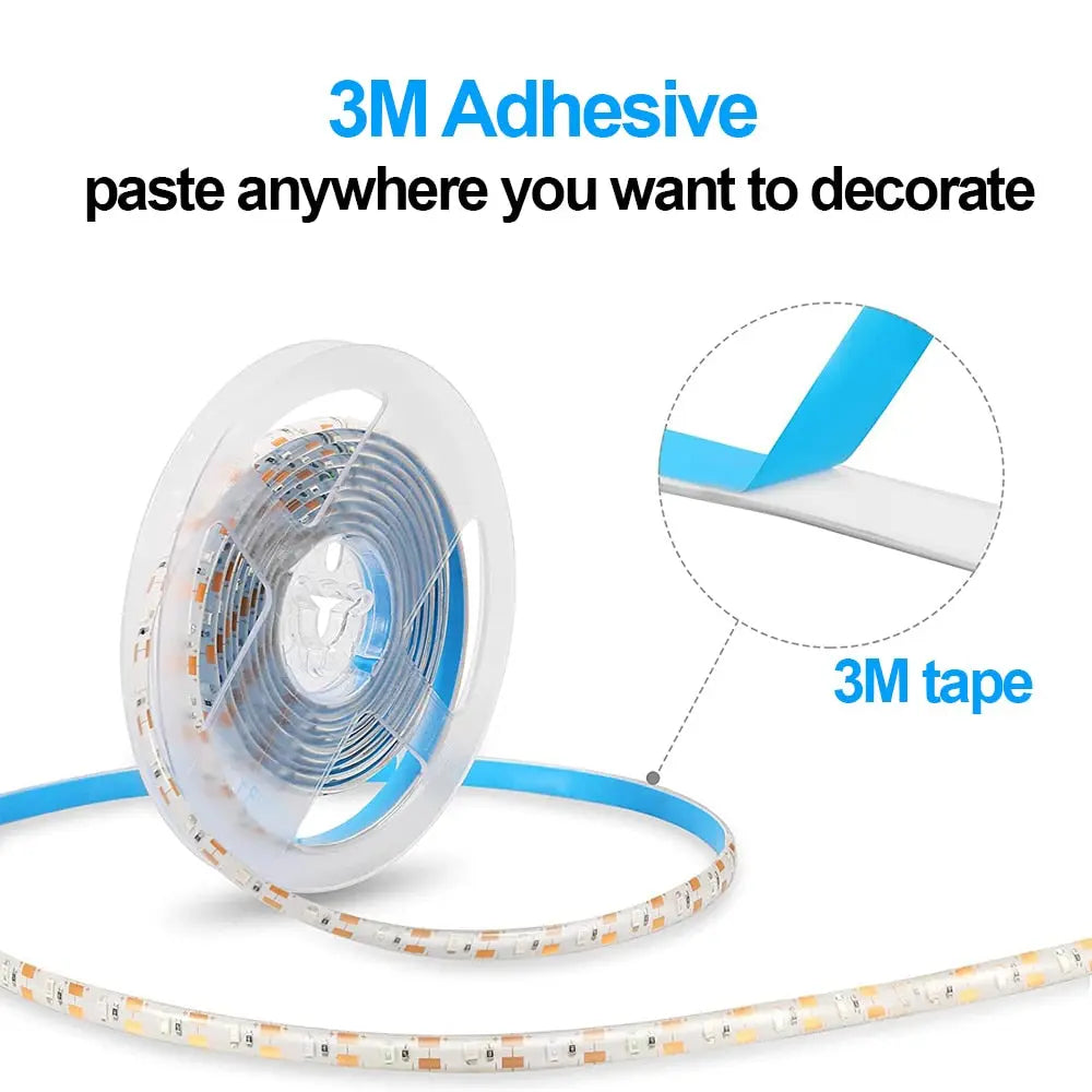 Solar LED Strip Lights - Waterproof Outdoor String Lights for Garden, Patio, Deck, Fence - Energy Efficient Decorative Lighting for Home, Party & Holiday Decor