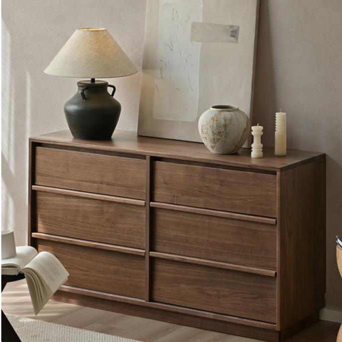 Premium Black Walnut Solid Wood Storage Box - Handcrafted Organizer for Jewelry, Keepsakes & Home Decor | Perfect for Bedroom, Office & Gift Giving