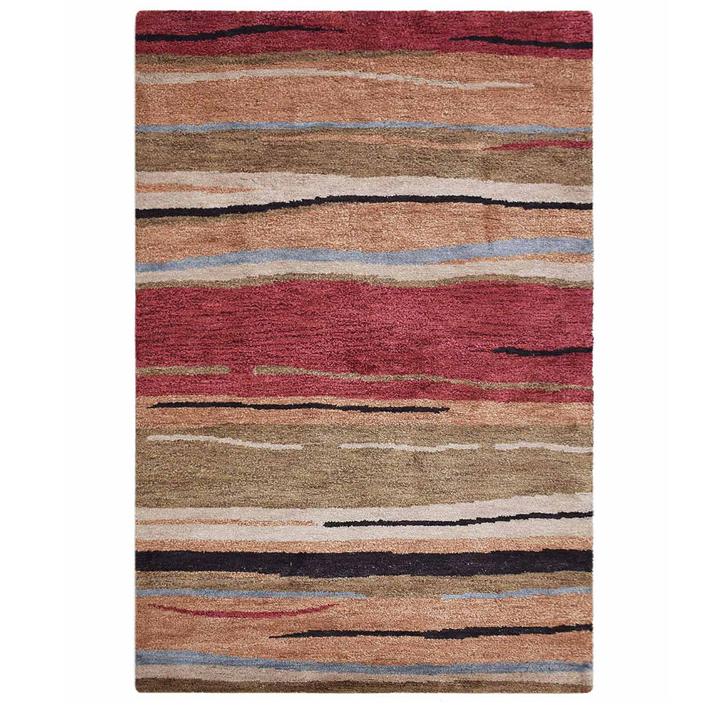 Eden Hand Knotted Rug - Premium Handmade Wool Area Rug for Living Room, Bedroom & Dining Room - Traditional Persian Style Home Decor
