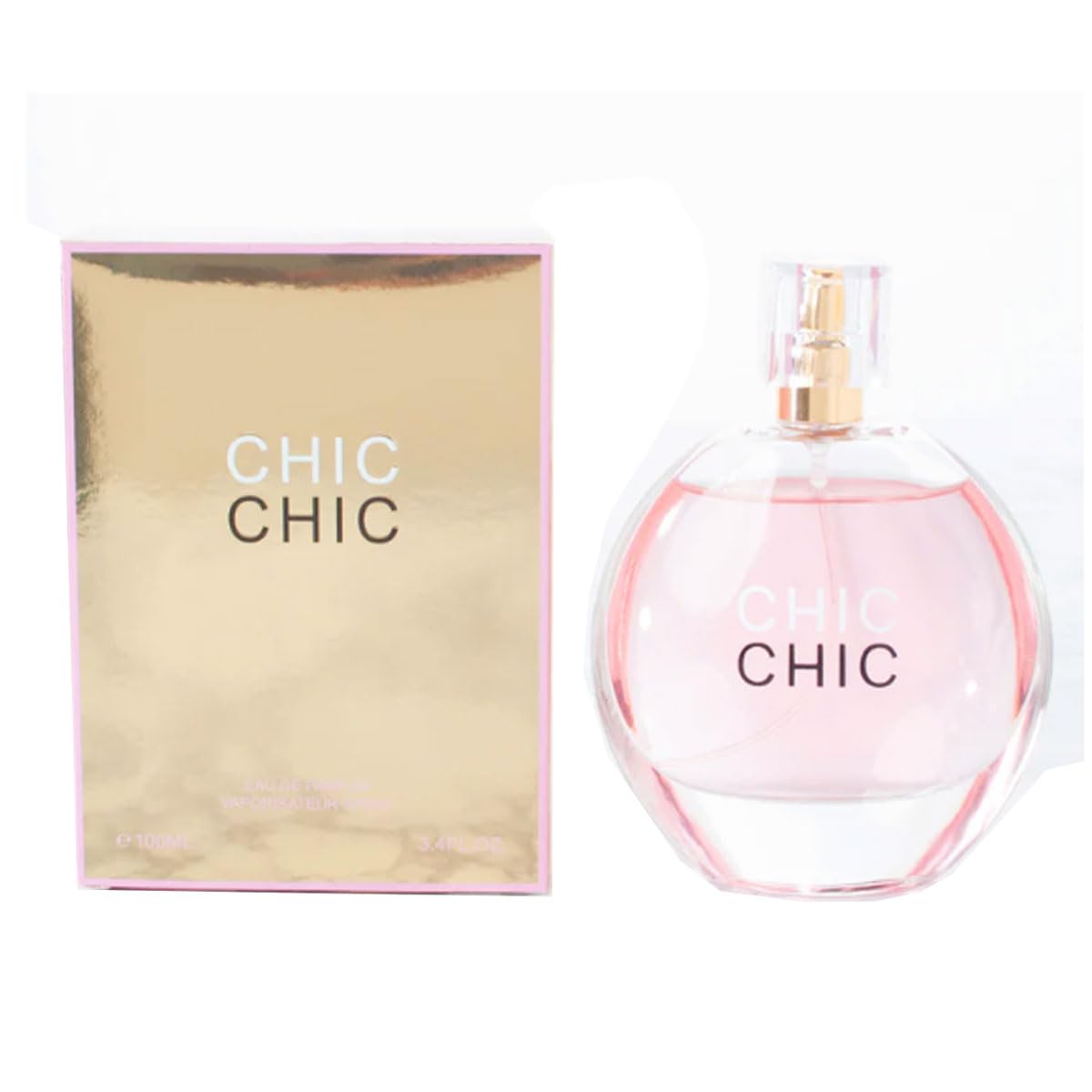 Chic n Chic Women's Perfume 100ml Eau De Parfum Spray - Floral Fruity Fragrance with Jasmine & French Pineapple Oil | Long-Lasting Luxury Perfume for Women | Perfect for Date Night, Office & Special Occasions