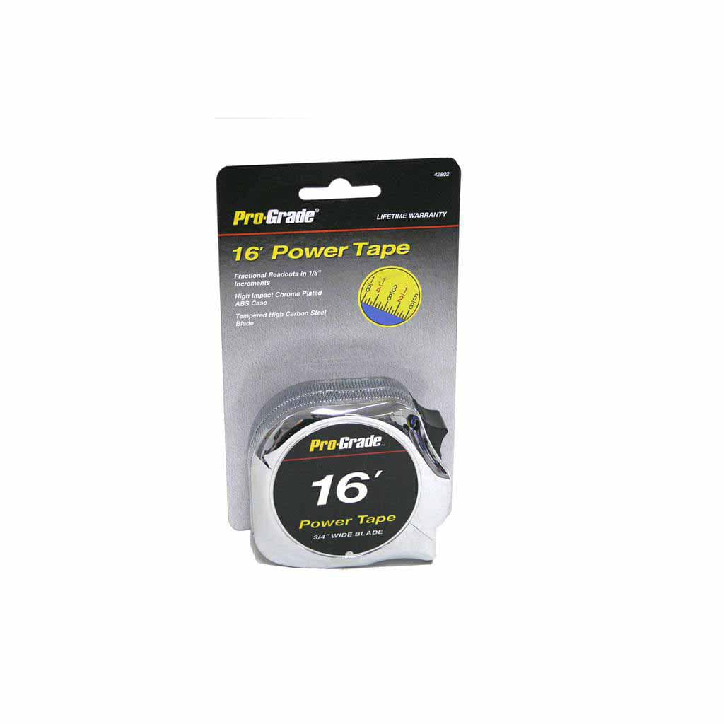 Allied 42802 3/4 x 16 Feet Tape Measure - Durable Measuring Tool for Construction, DIY Projects & Home Improvement
