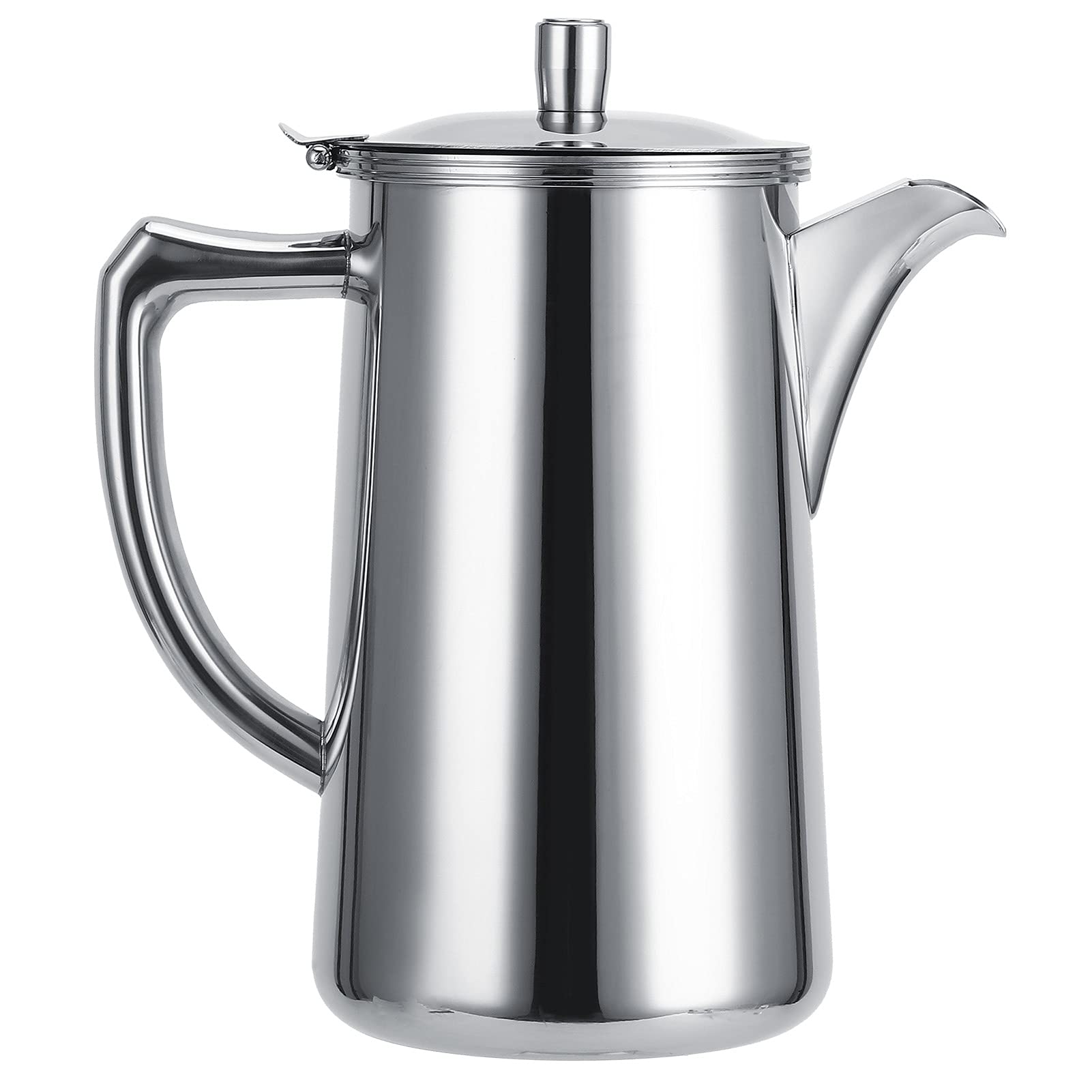 Premium Stainless Steel Tea Infuser Pot - Durable Loose Leaf Tea Brewer with Handle for Home, Office & Travel - Perfect for Green Tea, Herbal Tea & Iced Tea Brewing