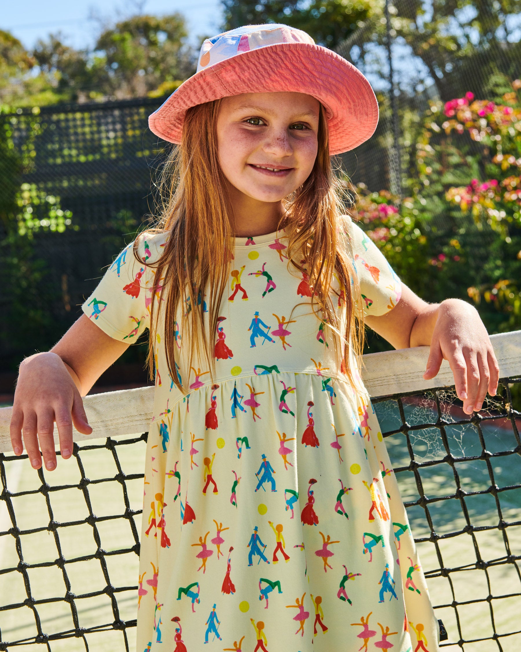 Flower Child Beach Hat - Wide Brim Sun Hat for Women, UPF 50+ UV Protection, Boho Straw Hat for Summer Vacation, Beach, Pool & Outdoor Activities