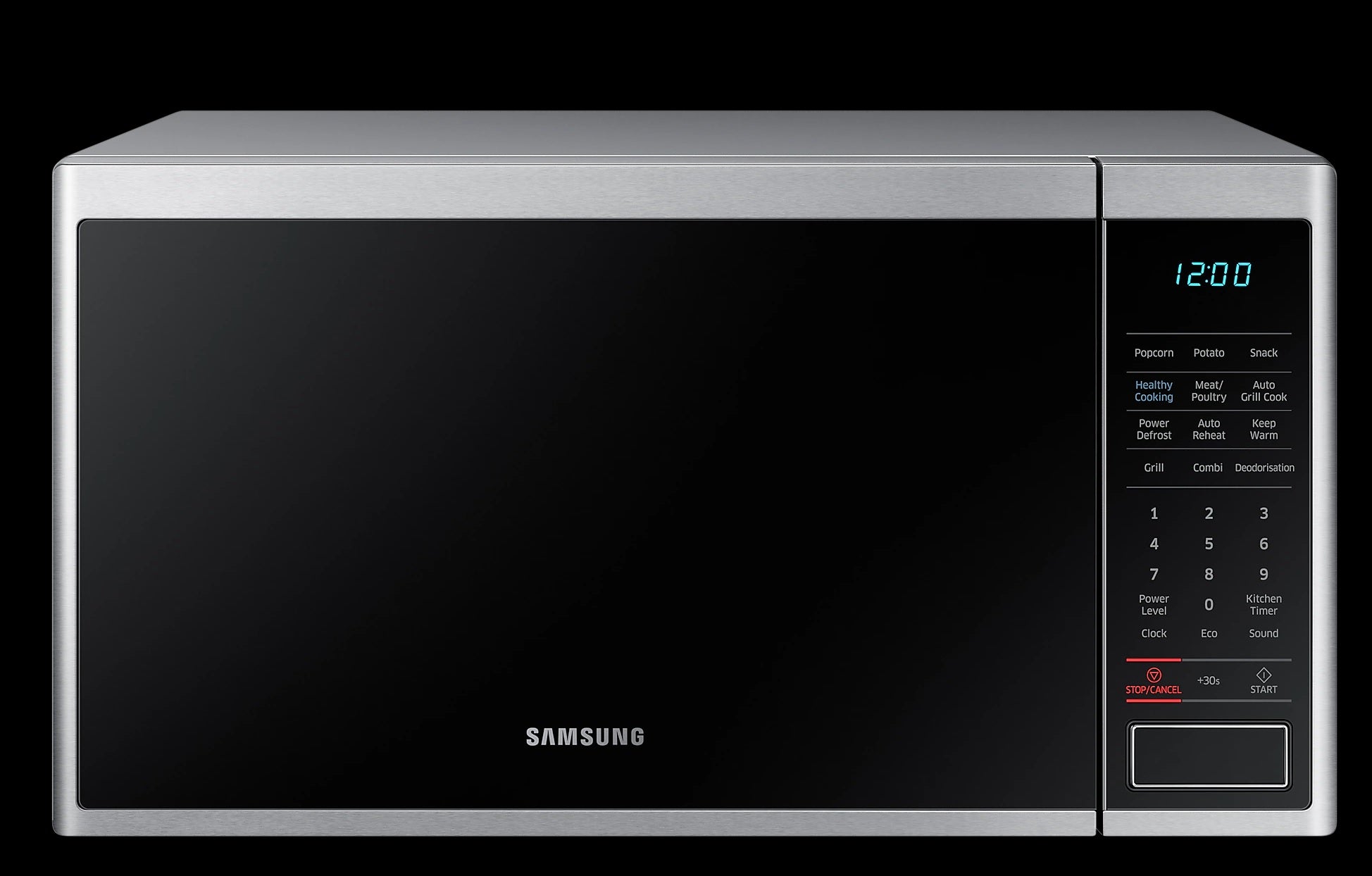 Samsung 40L Stainless Steel Microwave Oven with Grill Function - Perfect for Home Kitchen, Dorm Room & Office Use