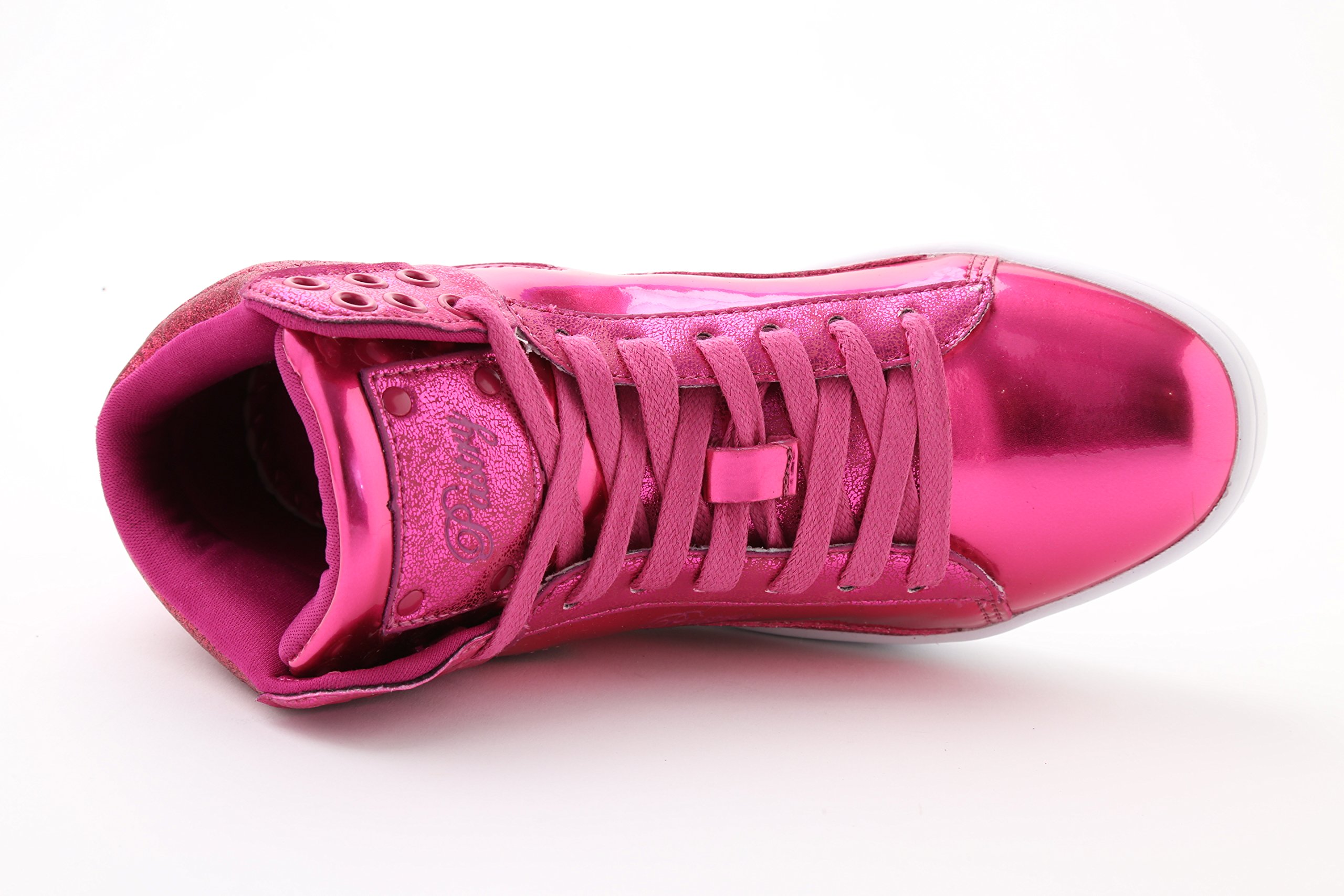 Women's Glitter High-Top Sneakers - Fashion Pastry Pop Tart Dance Shoes for Women | Comfortable & Stylish for Dance, Parties & Casual Wear