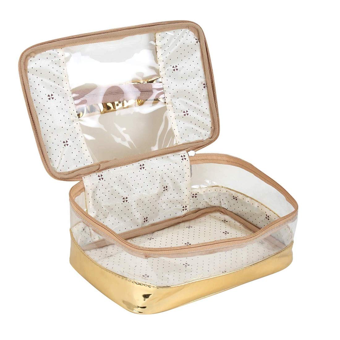 NA PURSE Women's Vanity Box & Cosmetic Case - Stylish Toiletry Bag for Girls & Ladies - Perfect for Travel, Makeup Storage & Organizing Beauty Essentials