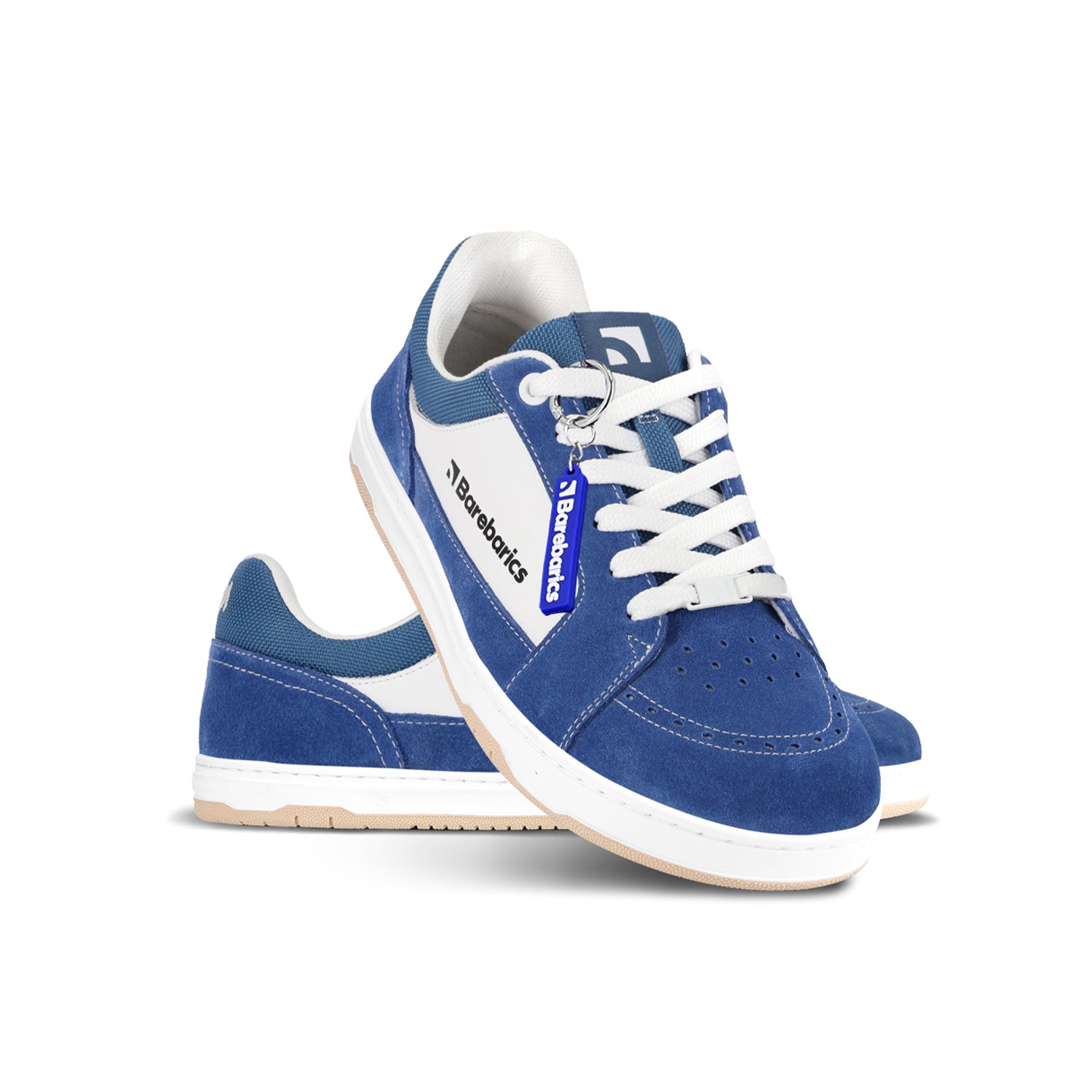 Barebarics Legend Barefoot Shoes for Men & Women - Lightweight Minimalist Blue Running Shoes for Natural Movement & Gym Training