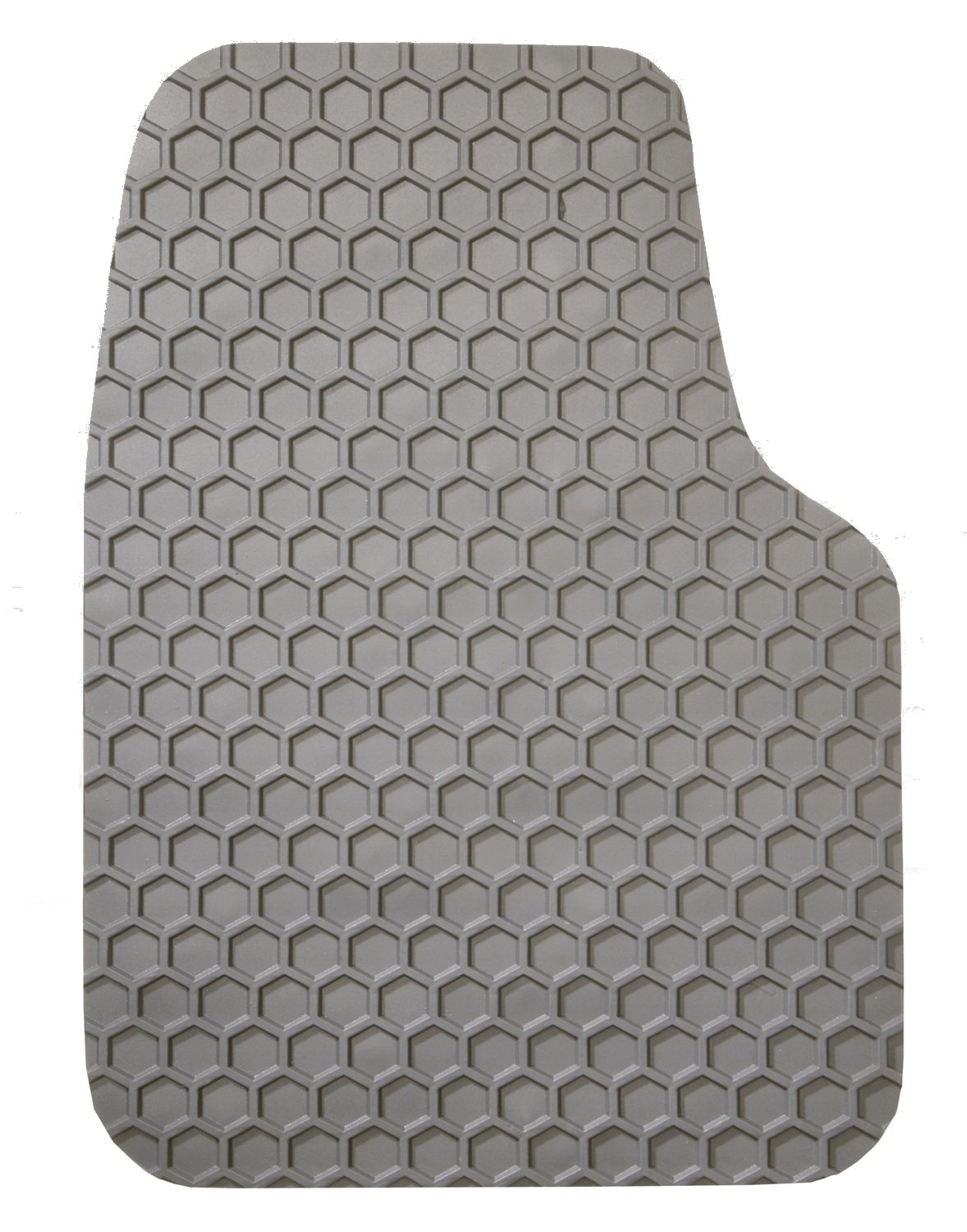 Custom Fit Hexomat Front Row 2-Piece Auto Floor Mats for Subaru Baja - Durable Rubber-Like Compound in Gray | All-Weather Protection & Easy Cleaning for Trucks & SUVs