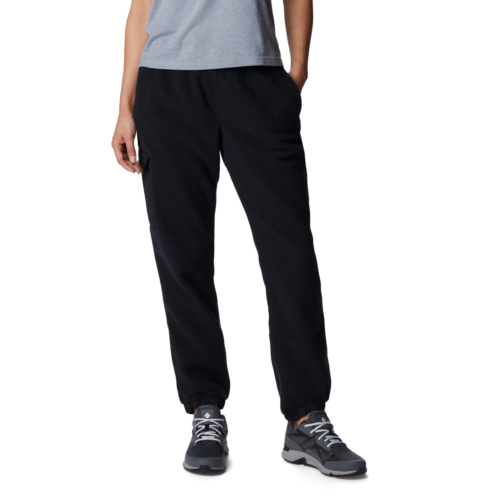 Columbia Women's Echo Hills Sherpa Jogger Pants - Fleece-Lined Winter Running Joggers for Outdoor Activities & Lounge Wear
