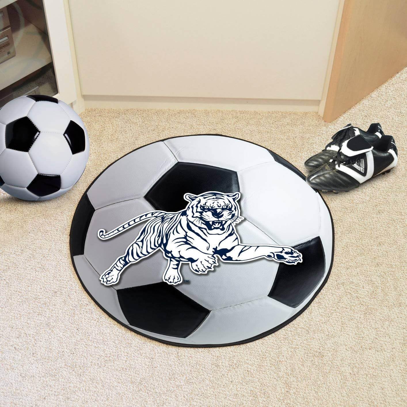 Jackson State Official Size 5 Soccer Ball - Premium Match & Training Ball for Men, Women & Youth - Perfect for Games, Practice & Outdoor Sports Activities