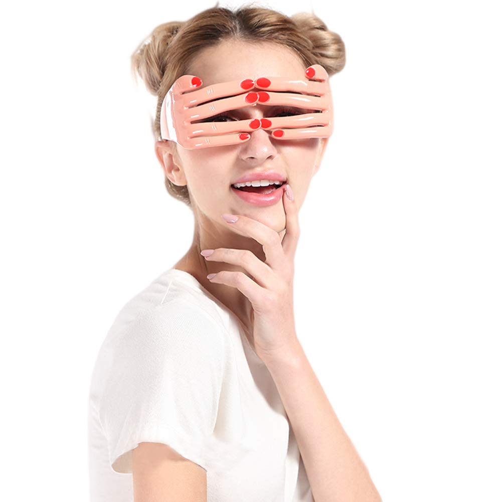 Funny Finger Shaped Glasses - Novelty Costume Eyewear for Men & Women | Perfect for Birthday Parties, Halloween, and Cosplay Events