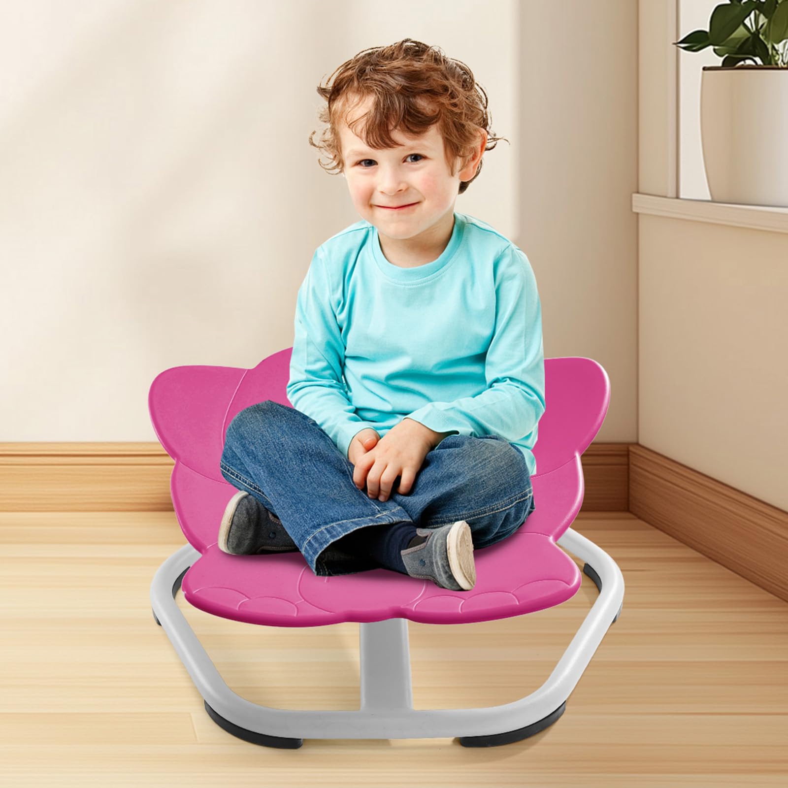 Sensory Spinning Chair for Kids with Autism & ADHD - Swivel Chair for Concentration Training, Sit and Spin Toy for Sensory Needs - Perfect for Home, Classroom & Therapy Use