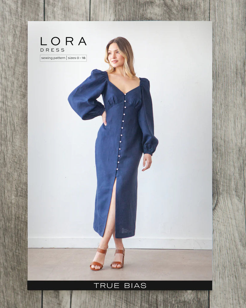 True Bias Lora Dress - Women's Flowy Midi Dress in Sizes 0-18 | Perfect for Casual Wear, Office Outfits & Special Occasions
