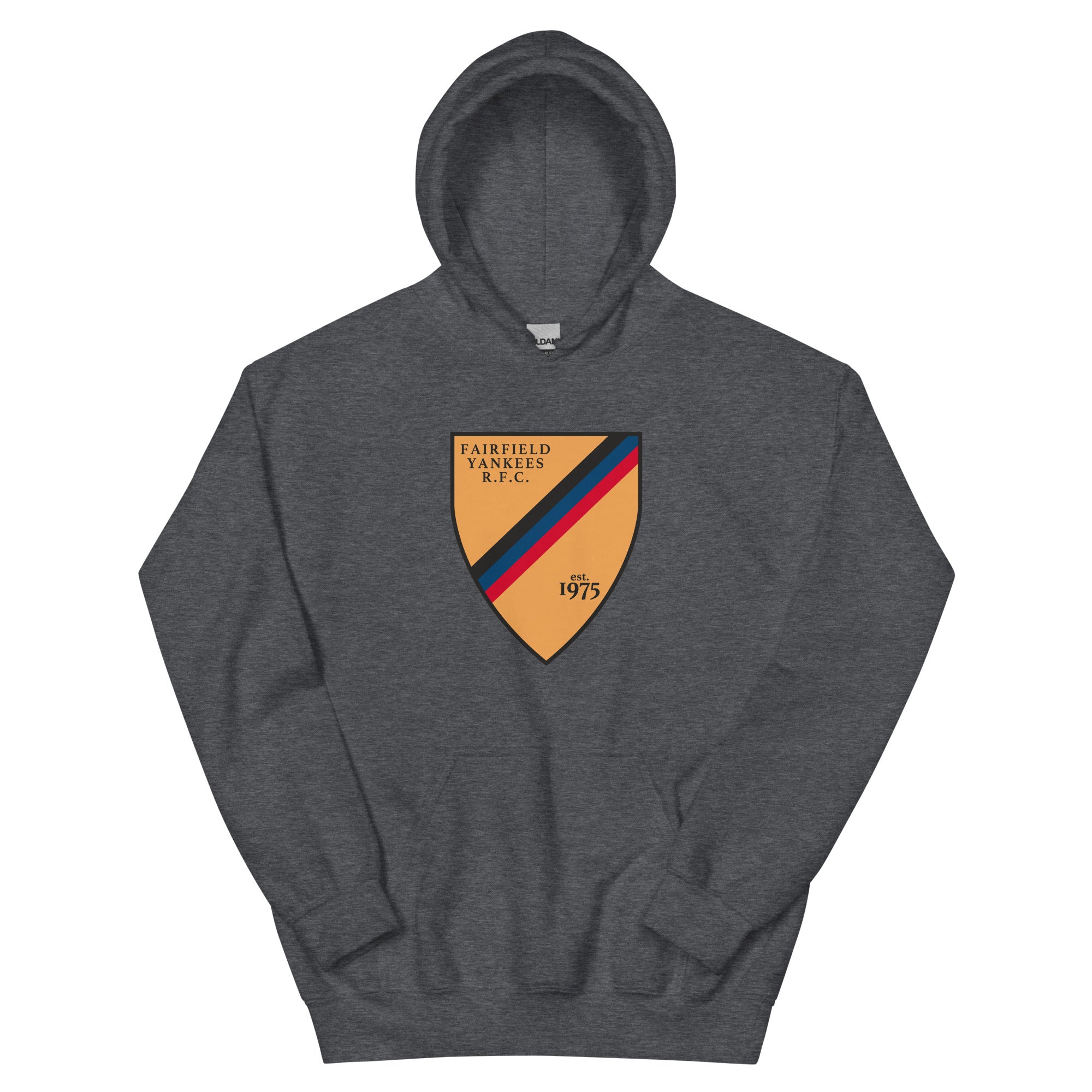 Fairfield Yankees RFC Heavy Blend Hoodie - Premium Cotton Pullover for Men & Women - Cozy Fleece Lining for Cold Weather - Perfect for Game Day, Casual Wear & Outdoor Activities