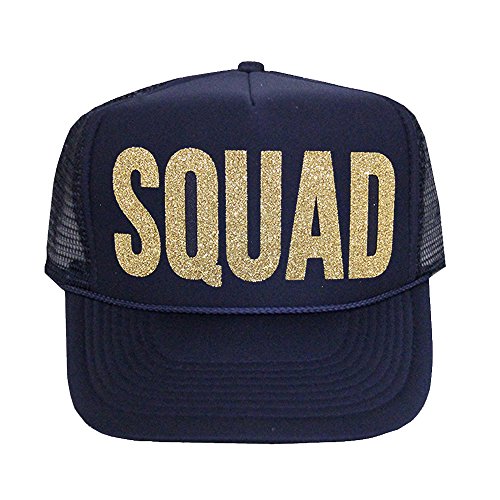 Navy With Glitter Gold