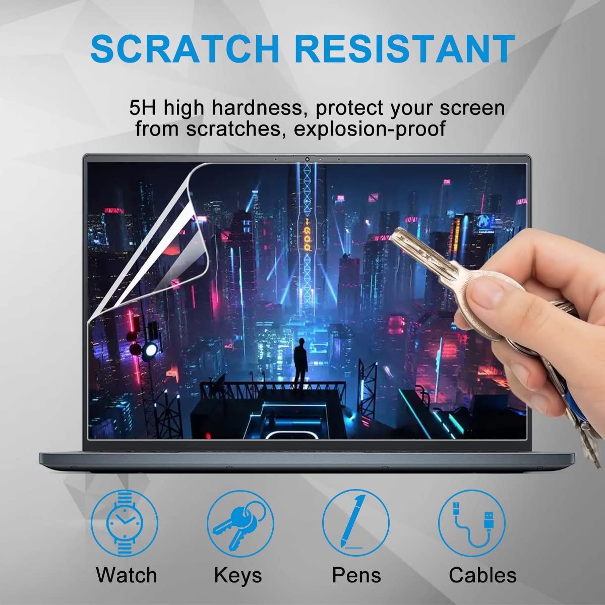 2 Pack Lenovo Laptop Screen Protector - Compatible with Ideapad 3/3i/5/5i 15.6