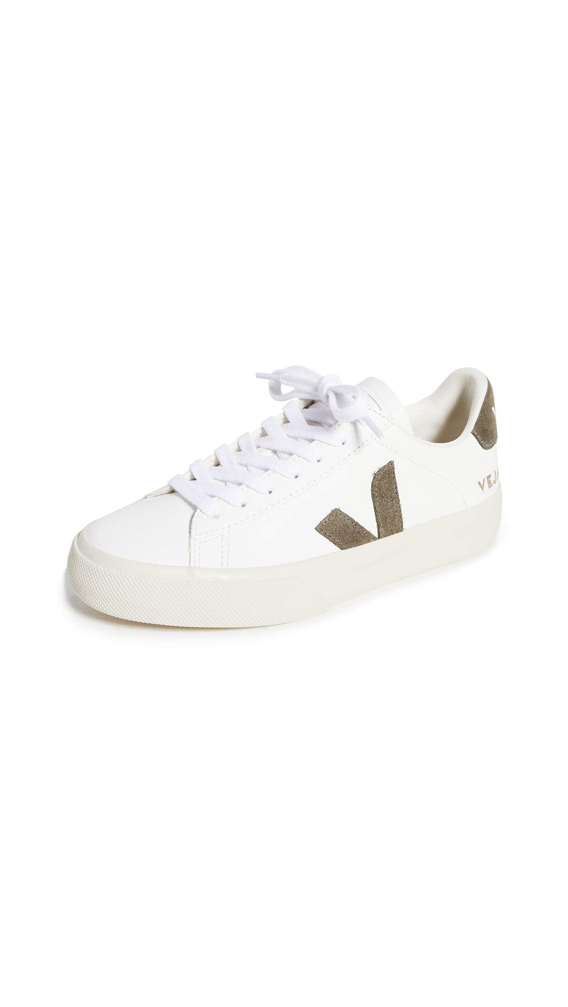 Veja Women's Campo Sneakers - Black & White Vegan Leather Sneakers for Casual Wear, Running & Everyday Comfort | Eco-Friendly Fashion Shoes