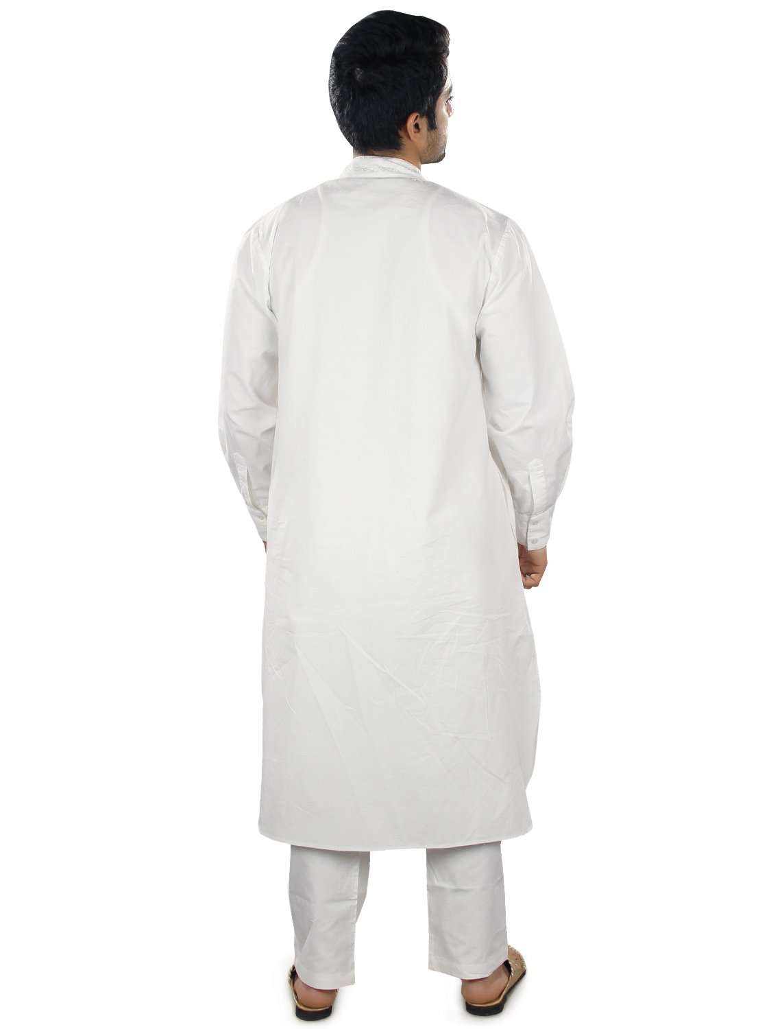 Arif Embroidered Kurta Pajama Set for Men - Traditional Indian Ethnic Wear - Perfect for Weddings, Festivals & Special Occasions