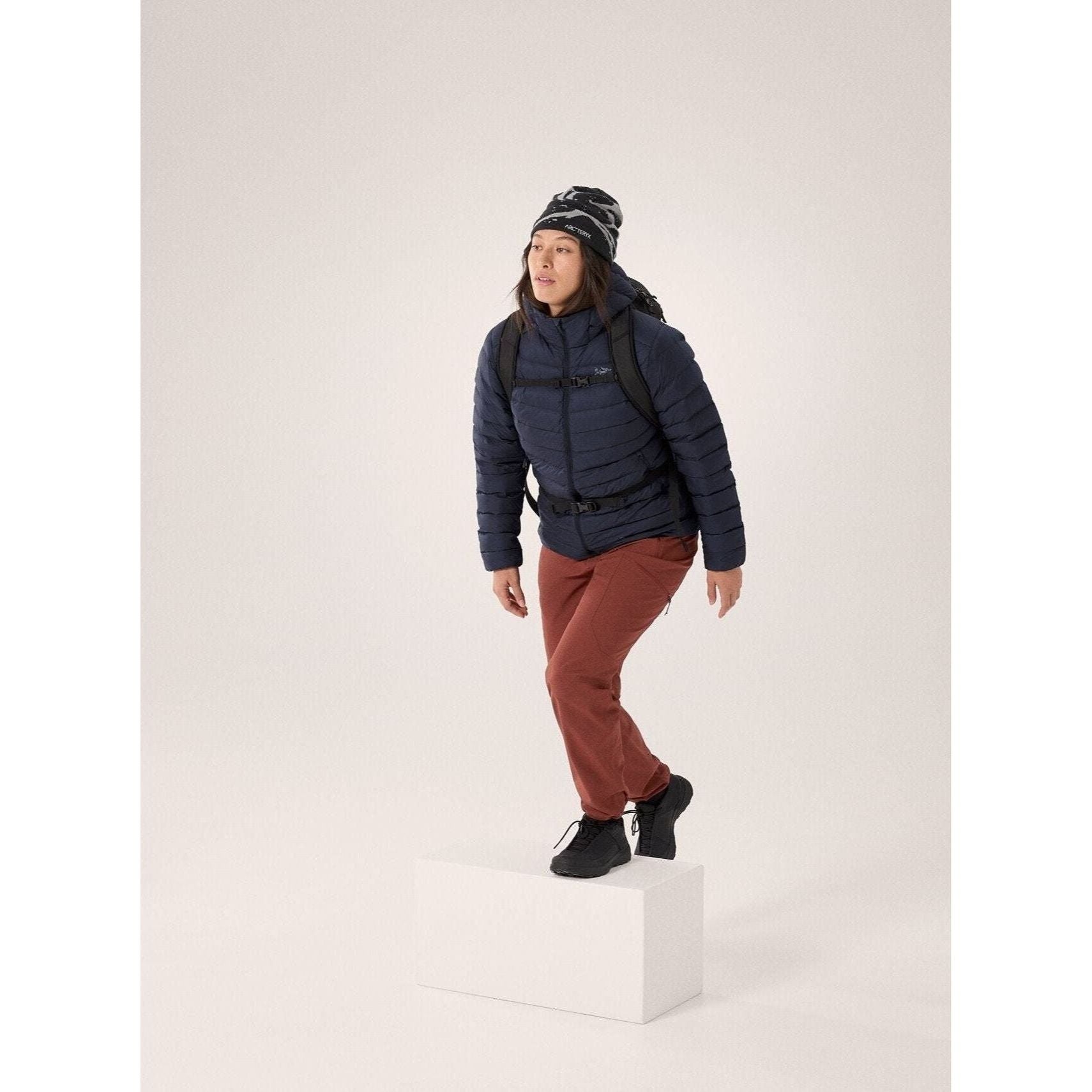 Arc'teryx Women's Cerium Hoody - Lightweight Down Jacket for Hiking & Outdoor Adventures | Water-Resistant Winter Coat for Cold Weather Activities