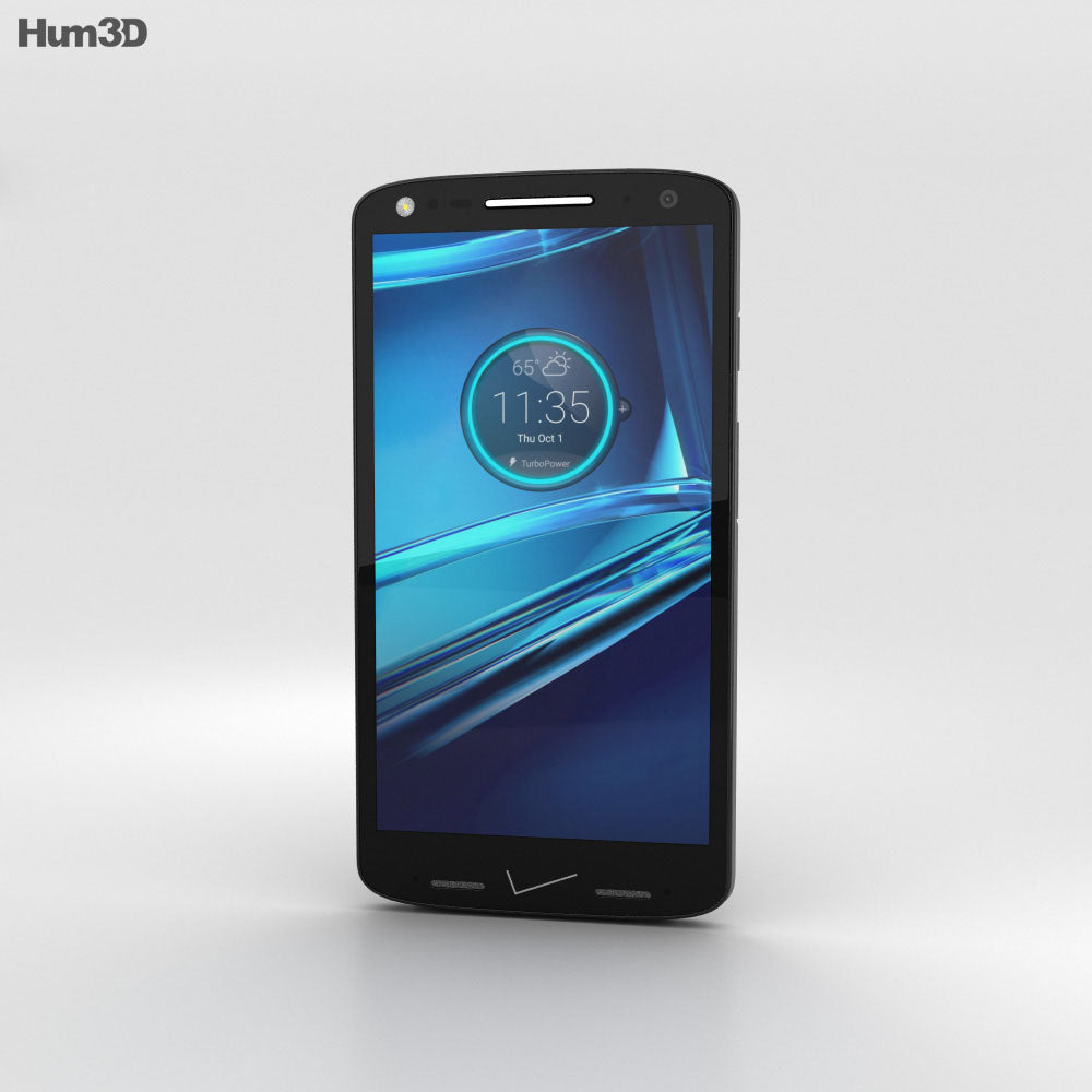 Motorola Droid Turbo 2 32GB Smartphone - Black Pebble Leather Design | Verizon Wireless Compatible | Shatterproof Screen | Long Battery Life | Perfect for Business & Outdoor Use