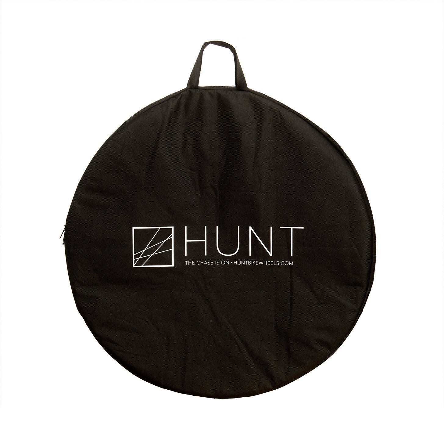 HUNT Race Season Padded Single Bicycle Wheel Bag - Lightweight & Durable Bike Wheel Cover for Road Cycling, Storage & Travel Protection