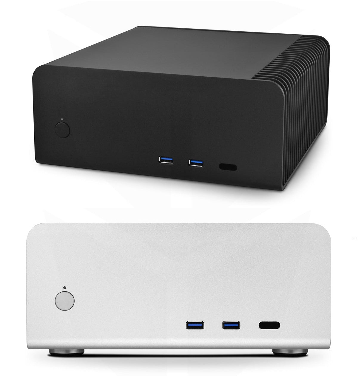Streacom FC8 Alpha Fanless Mini-ITX PC Case - Ultra Silent Computer Chassis for Home Theater & Office Workstation