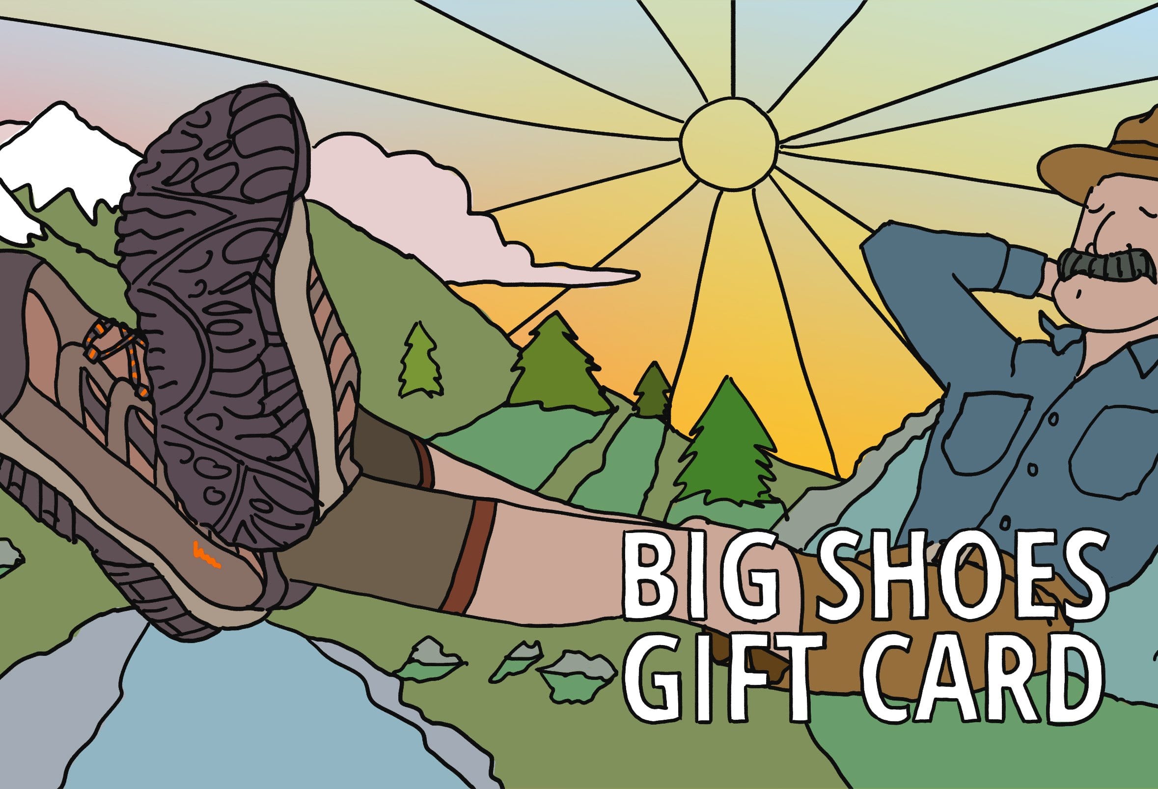 Big Shoes Gift Card - Perfect for Birthday, Anniversary & Special Occasions - Ideal for Shoe Lovers & Fashion Enthusiasts