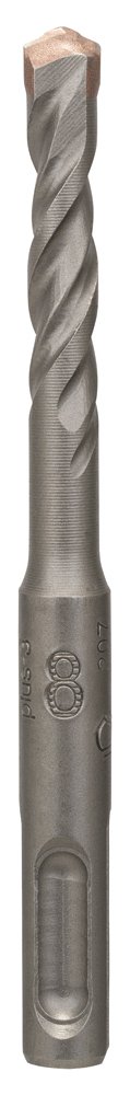 Bosch Professional SDS Plus-3 Hammer Drill Bit for Concrete - 8 x 50 x 110 mm - Heavy Duty Masonry Drill Bit for Hammer Drills - Perfect for Concrete Walls, Brick, and Stone Drilling