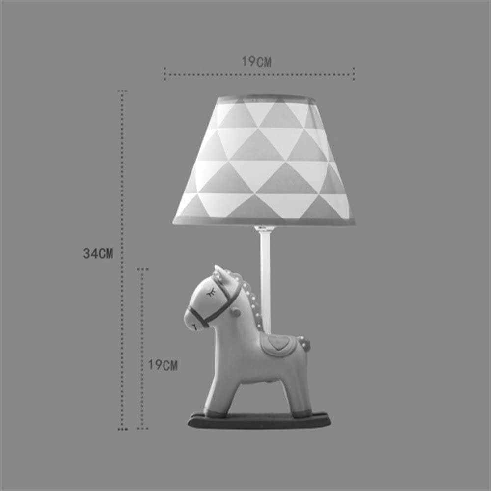 Cute Cartoon Pony LED Desk Lamp - Adjustable Nursery & Bedroom Night Light, Warm Lighting for Kids, Perfect Birthday Gift - Ideal for Study, Reading, and Bedtime Comfort