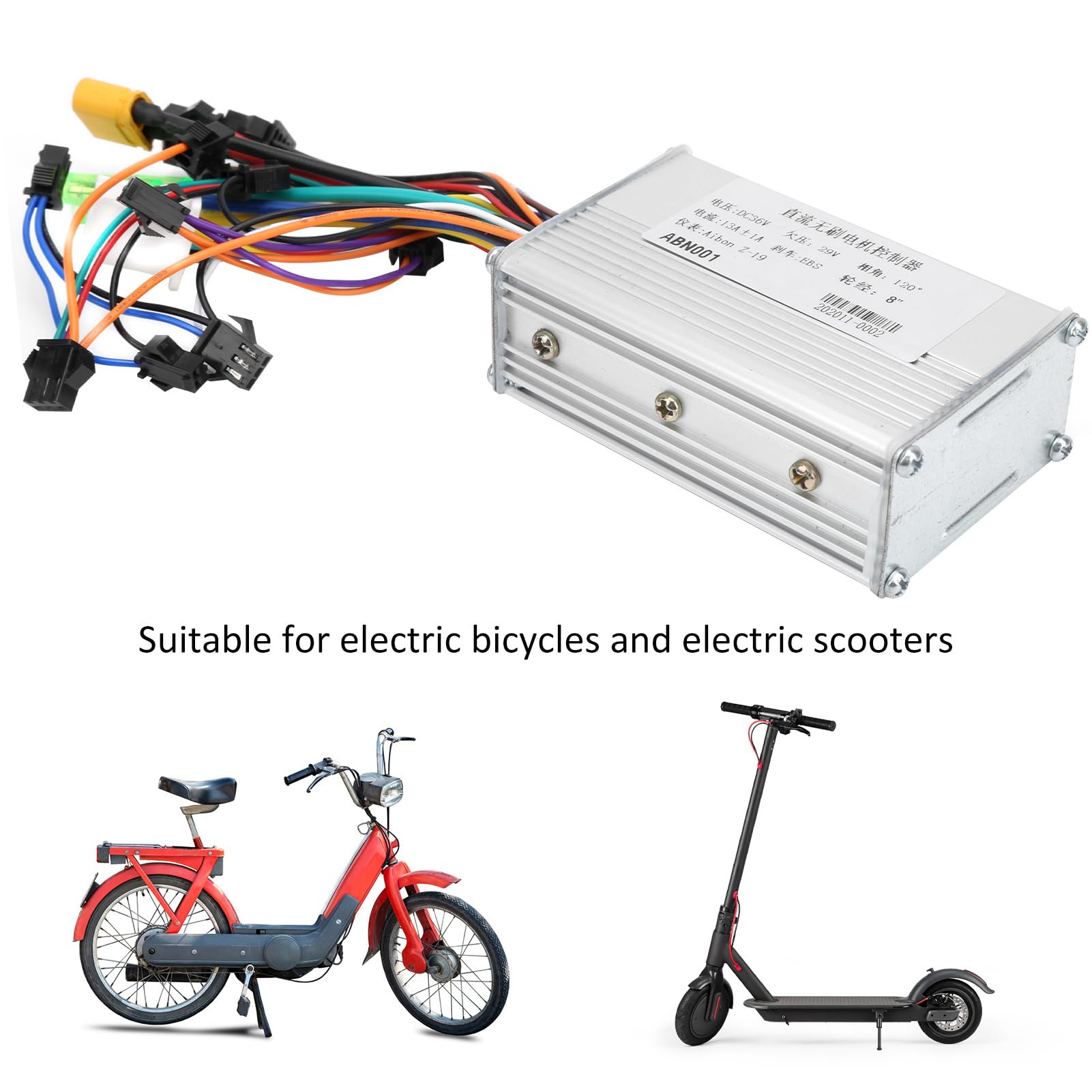 36V 350W Brushless Motor Speed Controller for E-Bike & Scooter - Waterproof DC Motor Controller with LCD Display - Perfect for Electric Bicycle Modification & DIY Projects (Riding, Commuting, Off-Road Adventures)
