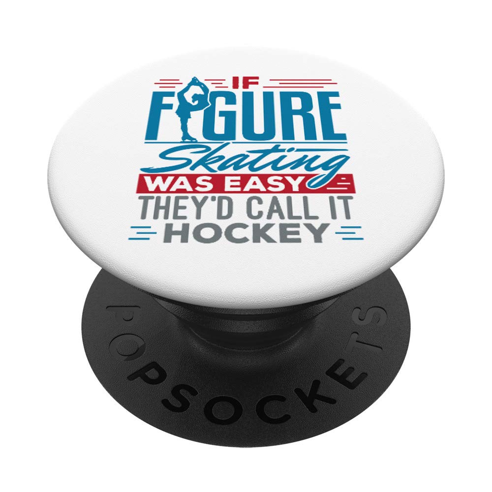 Figure Skating PopSockets Swappable PopGrip - Custom Phone Grip & Stand for Figure Skating Fans - Perfect for Ice Rink, Competitions & Everyday Use