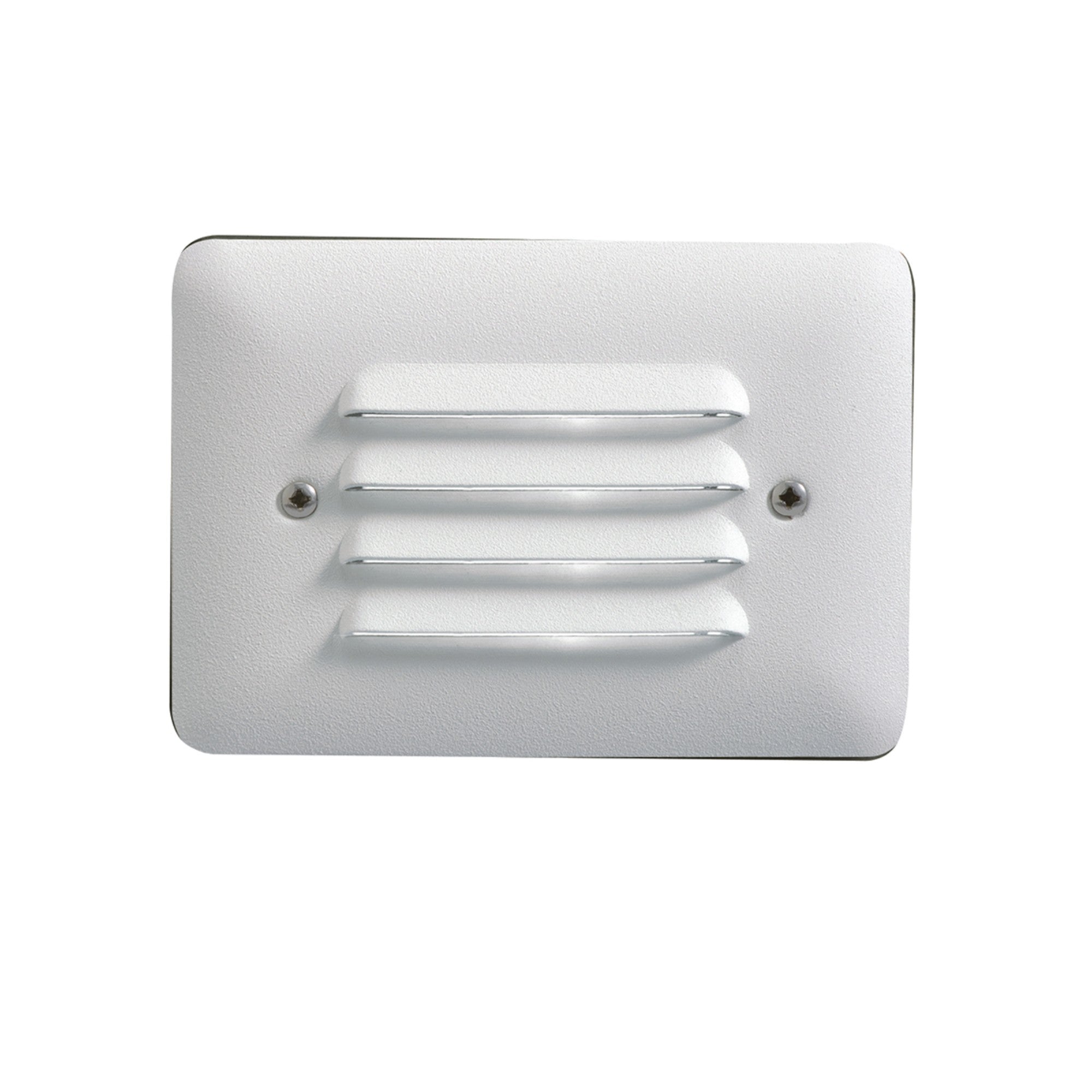 12V LED Step Light Louvered 2700K Warm White - Waterproof Stair Lighting for Outdoor Steps, Deck, Patio, and Pathway Safety