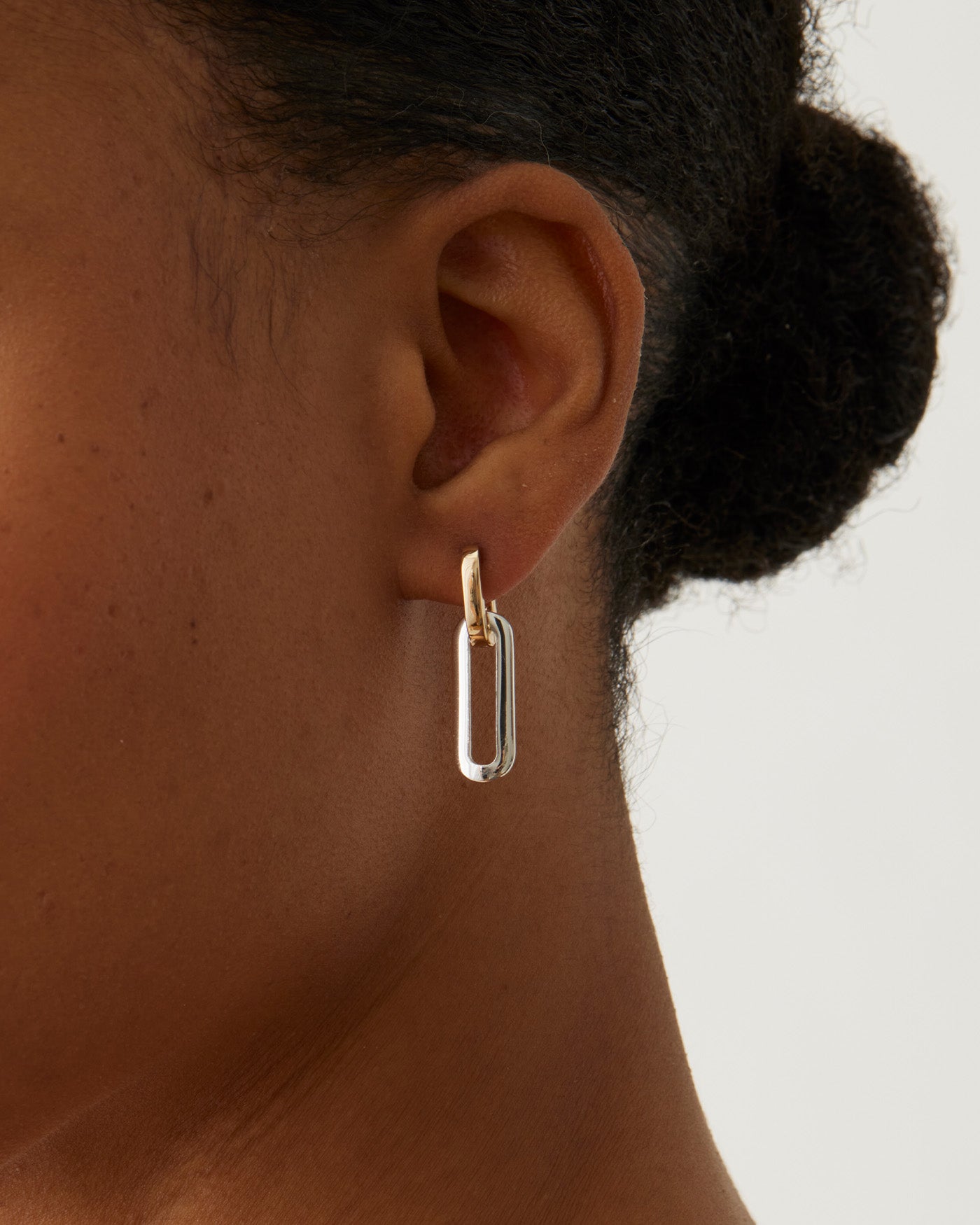 Teeni Detachable Link Earrings for Women - Trendy Gold & Silver Fashion Jewelry - Perfect for Parties, Weddings & Everyday Wear