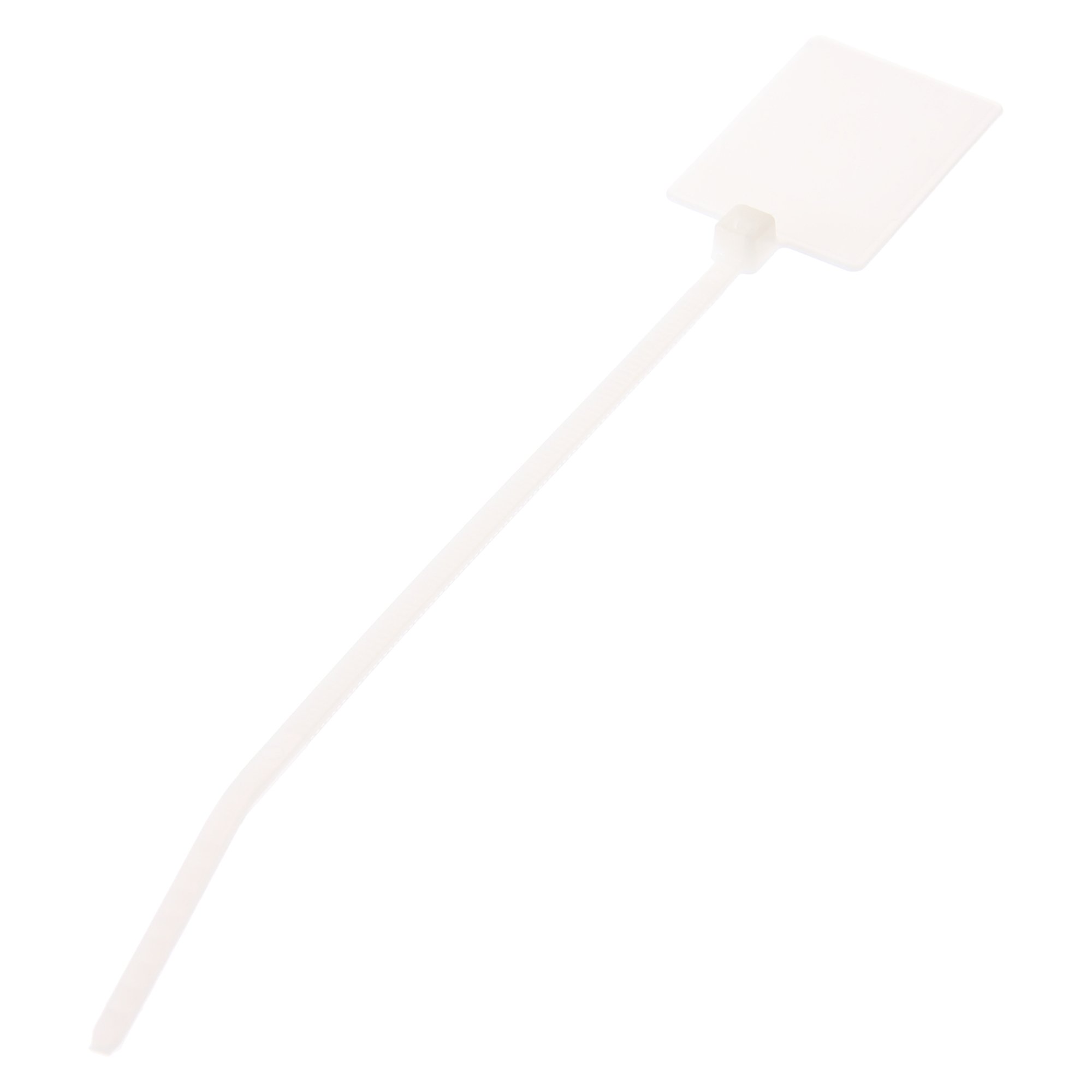 Panduit PLF1MA-M Miniature Nylon 6.6 Cable Marker Flag - 5.1 Inch Length, Natural (1000-Pack) - Perfect for Wire Organization & Electrical Labeling in Data Centers & Industrial Settings