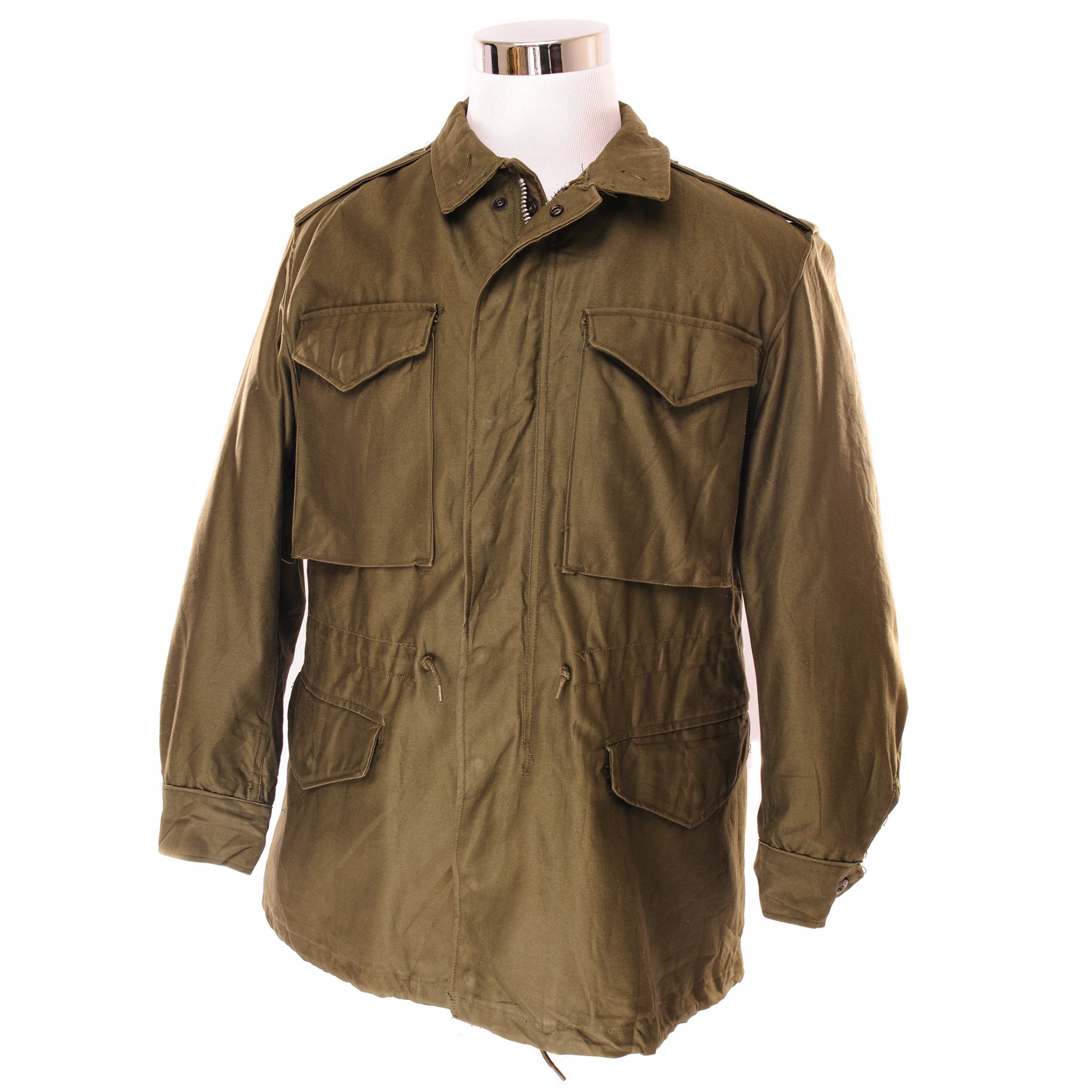 Vintage US Army M-1951 M51 Field Jacket - Medium Short Size with Pile Liner | Authentic Vietnam War Era Military Outerwear for Collectors & Reenactment