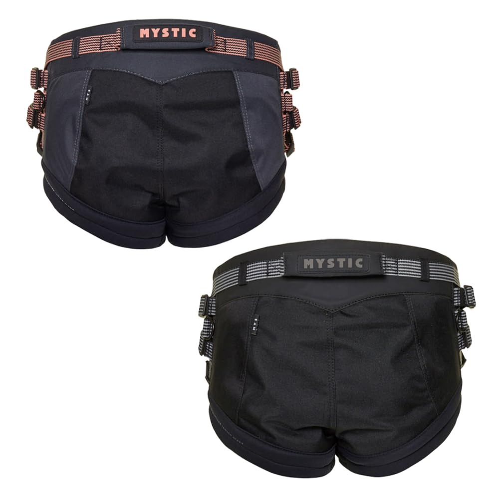 2023 Mystic Women's Passion Seat Harness - Black | Adjustable Waist & Leg Straps for Comfort | Perfect for Aerial Yoga, Pole Dancing & Fitness Training