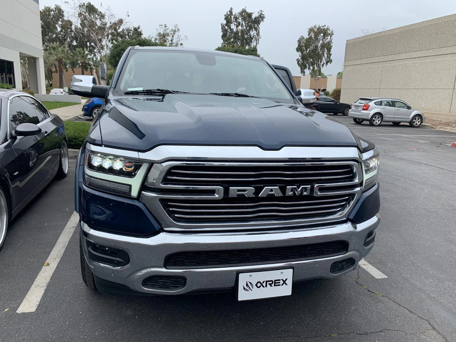 AlphaRex NOVA LED Projector Headlights for Ram 1500 (2019-2024) - Black Housing - High Performance Lighting Upgrade for Night Driving & Off-Road Adventures