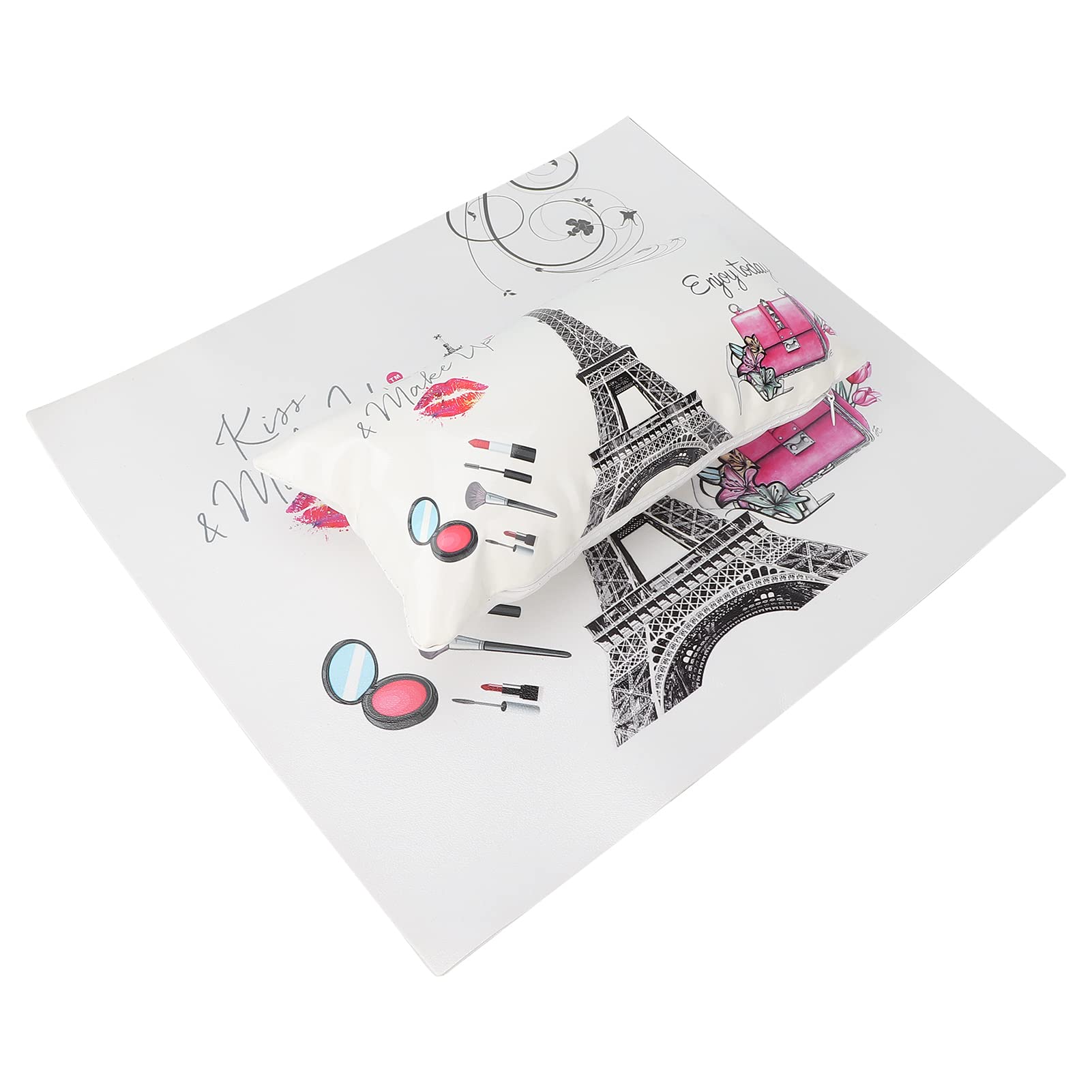 Professional Nail Art Hand Rest Cushion - Soft Gliding Hand Pillow for Acrylic Nails, Manicure Table Mat with Comfortable Arm Support - Perfect for Nail Salons & Home DIY Nail Art