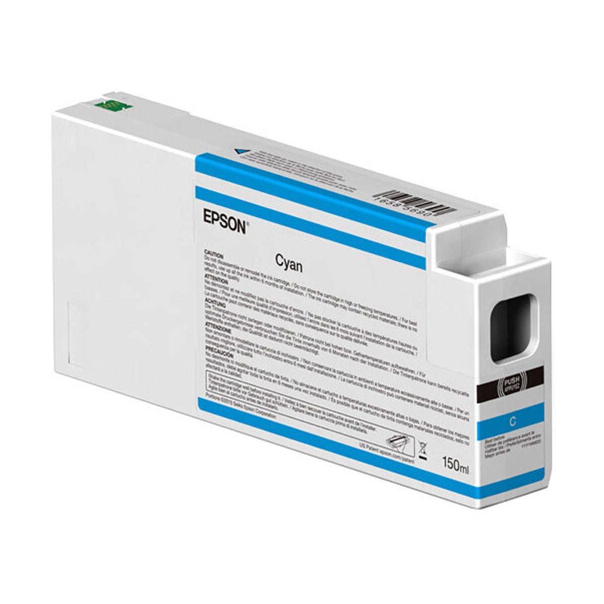 Epson T54V200 Ultrachrome HD Ink Cartridge - 150ml Cyan for P6000/P7000/P8000/P9000 Printers | High-Quality Photo & Graphic Printing | Ideal for Professional Photography, Fine Art, and Large Format Printing