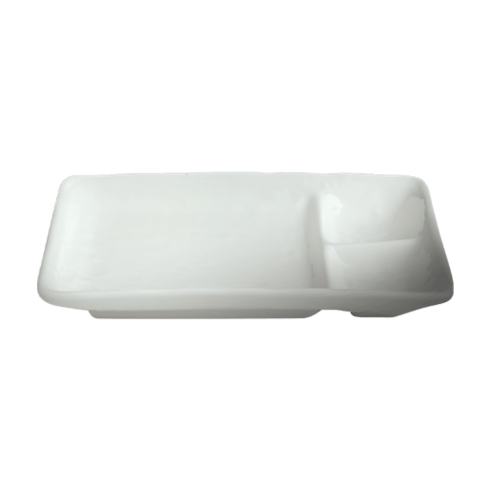 8-Section Divided Serving Dish - Elegant Cameo Porcelain Appetizer Plate for Parties, Entertaining & Home Decor | Perfect for Cheese, Fruits, Nuts & Charcuterie