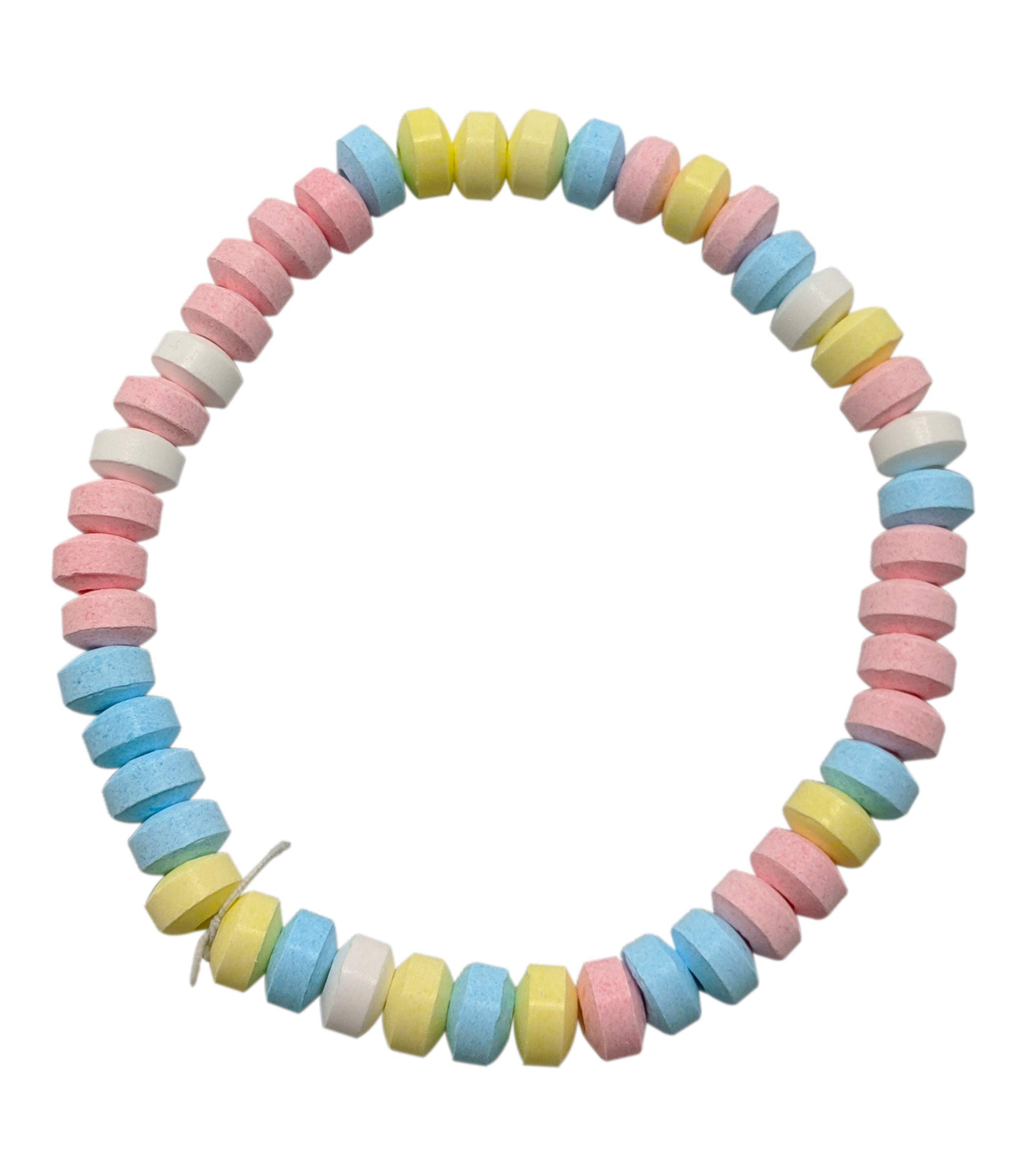 Smarties Candy Necklace - 100ct Resealable Bag - Classic Flavors for Parties & Gifts