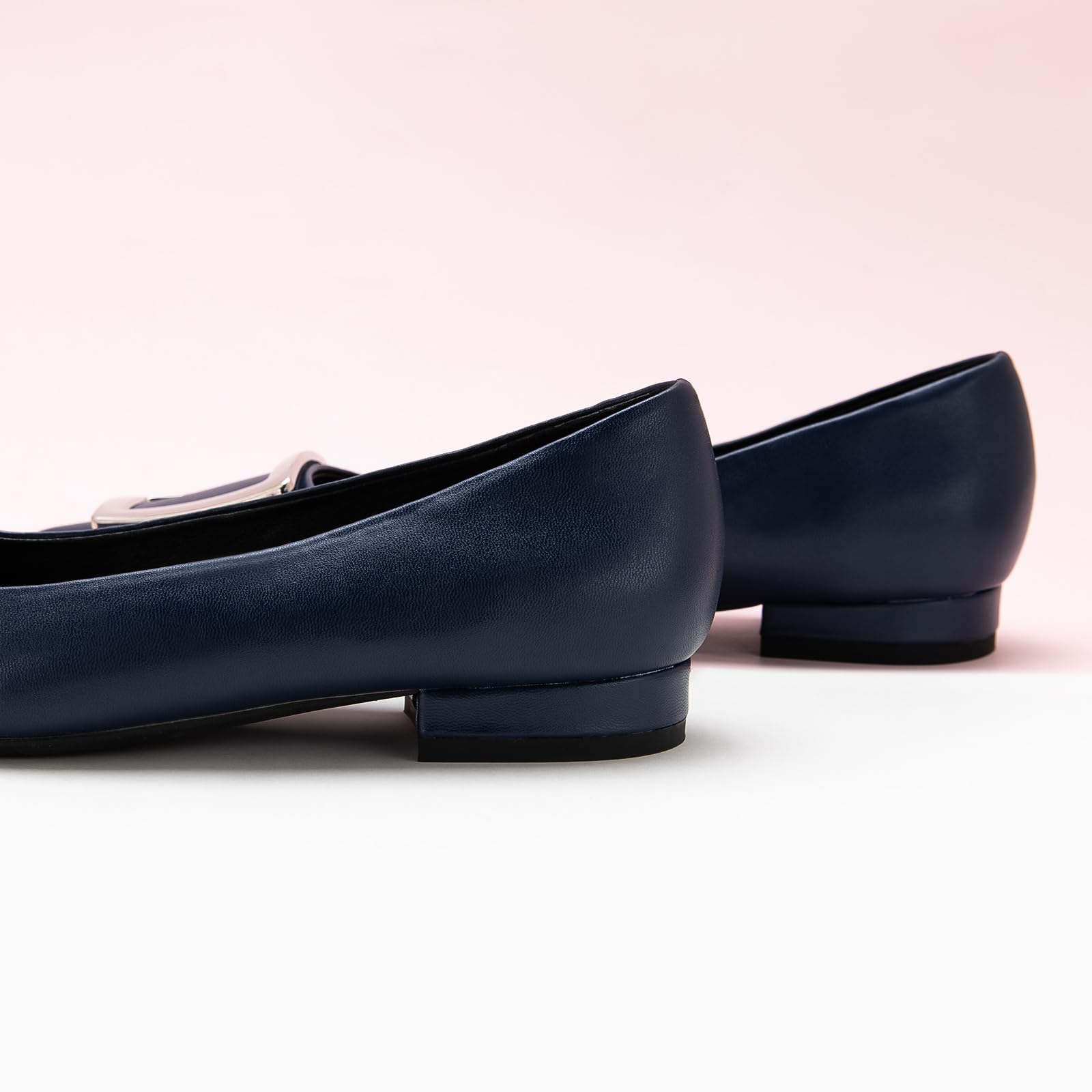 Stylish C.Paravano Women's Pointed Toe Ballet Flats - Patent Leather Dressy Slip-On Shoes for Work, Office & Special Occasions | Comfortable & Elegant Women's Flats