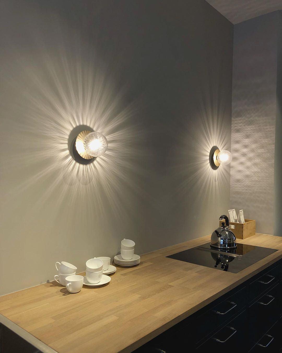 Lunara Modern Wall Lamp - Sleek LED Sconce Lighting for Bedroom, Living Room & Hallway - Energy Efficient Indoor Wall Light Fixture for Home Decor