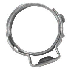 Sur&r Fuel Line Seal Clamp K6811 - Silver Automotive Hose Clamp for Fuel Injection Systems - Perfect for Car Repair & Maintenance