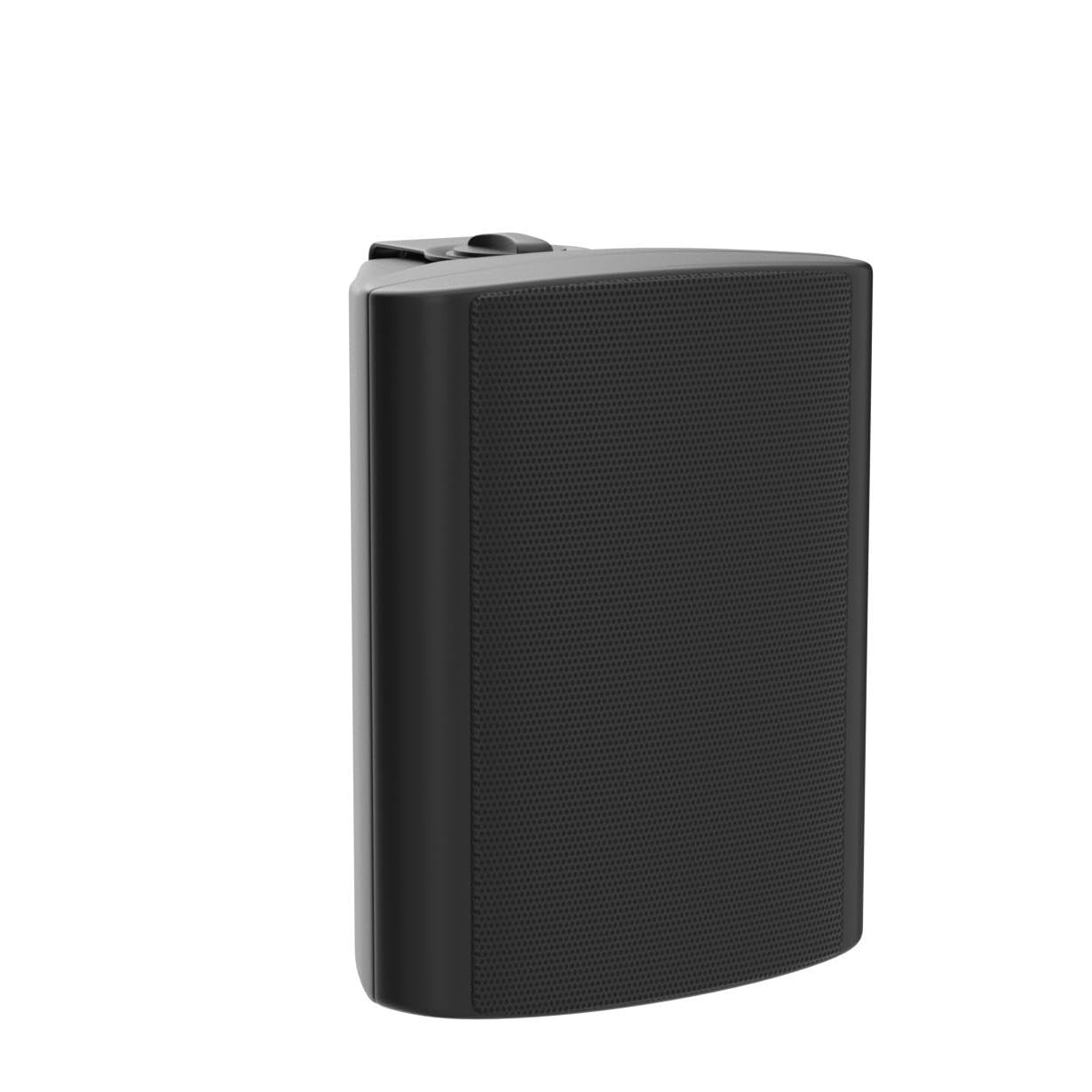 Herdio 5.25 Inch Indoor Outdoor Bluetooth Speaker - 300W Waterproof Wall Mountable Wireless/Wired Speaker System for Patio, Pool, Garden, Backyard (Black) | Perfect for Parties, BBQs & Outdoor Entertainment