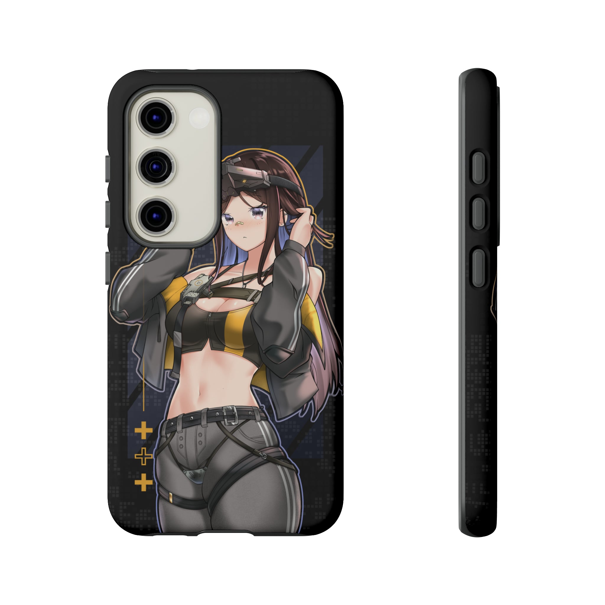 SATOMI x CENTI Premium Shockproof Phone Case for iPhone & Samsung - Slim Protective Cover with Anti-Scratch Design | Perfect for Outdoor, Travel & Daily Use