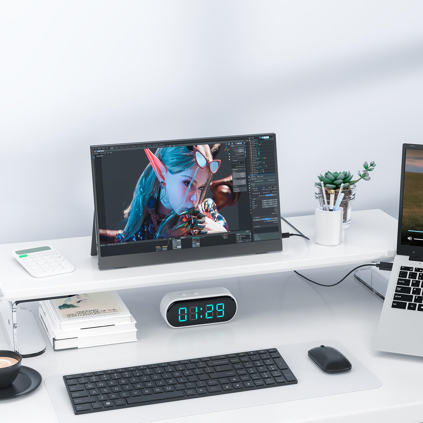 Portable Touchscreen Monitor - 15.6